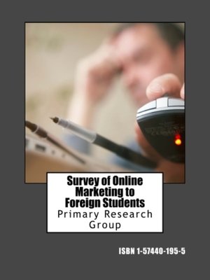 cover image of Survey of Online Marketing to Foreign Students